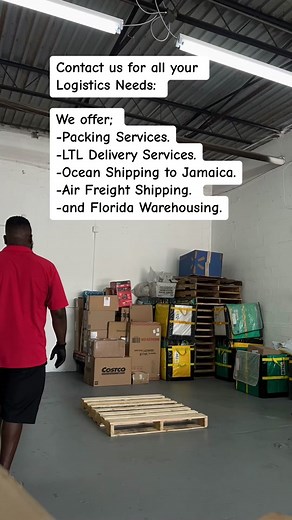 Hey Shipppers! Contact us for you shipping infomation today, We offer various services such as: Packings Service Ocean Freight Shipping to Jamaica Air Freight Services Local Cargo Delivery Warehousing Services
