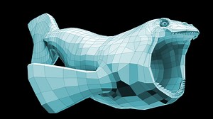 School Project: 4 - Fish "Sea Monster"