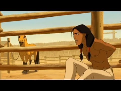 Atados (escena) Spirit, el corcel indomable