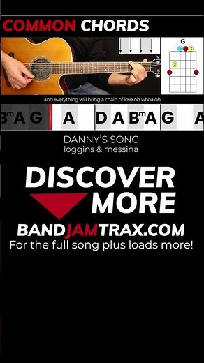 Danny's Song by Loggins & Messina | EASY GUITAR LESSON | Scrolling Chords