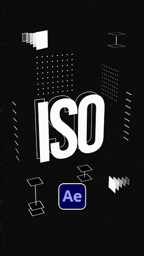 Create 3D Isometric Motion Graphics in After Effects #tutorial