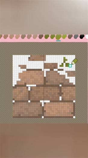 Making a natural brick path #acnh #customdesigns