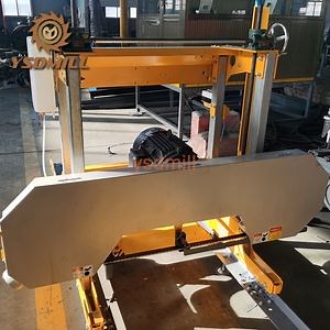 [Hot Item] Cheap Wood Saw Machines Portable Sawmill Horizontal Band Sawmill for Sale