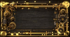 Old Wooden Frame Cracked Gear Mechanism Stock Footage Video (100% Royalty-free) 1108712377 | Shutterstock