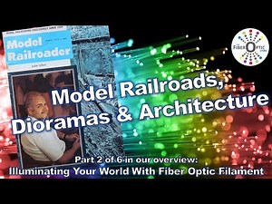 Can I use Fiber Optic Lighting Filament in my Model Railroad Layout or my Architectural Models?