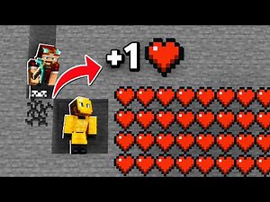 Minecraft Manhunt, but Mining Increases Health