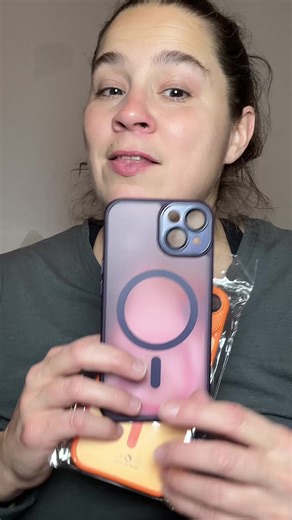 Durable Solid Color iPhone Cases with Camera Protection