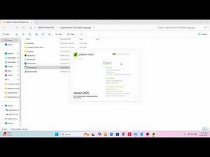 Hexagon Cabinet Vision 2025 Installation Guide | Step-by-Step Windows 10 & 11 (Multi-Language)