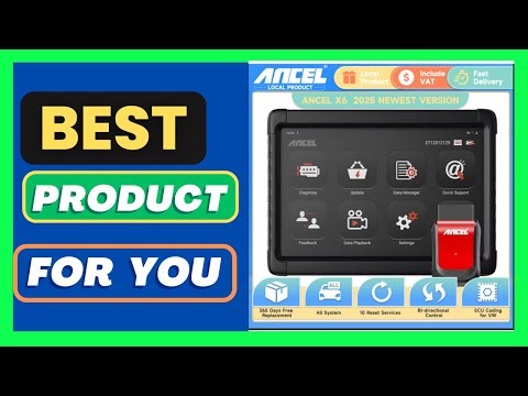 ANCEL X6 OBD2 Automotive Scanner ABS