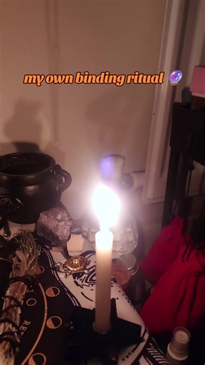 my own personal binding ritual 🔮#wicca #wiccawise #witchtok #witchy #spirituality
