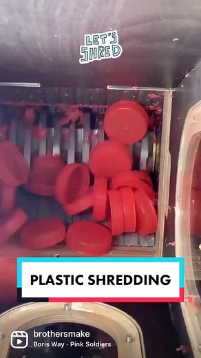 Plastic Shredding Machine Process