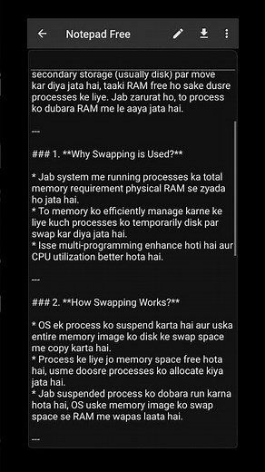 Swapping in Operating Systems Explained | Memory Management & Virtual Memory Basics