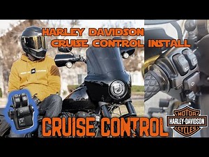 How to Install Harley Davidson Cruise Control - Softail Low Rider S