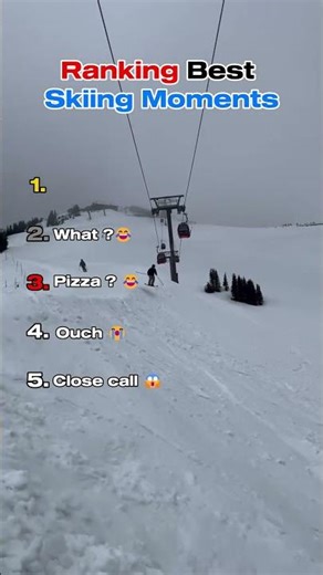 Ranking Best Skiing Moment ⛷️🔥👀