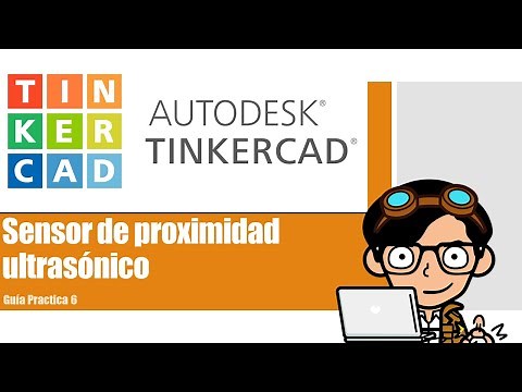 Simulación de circuitos 6: Sensor ultrasonico en tinkercad