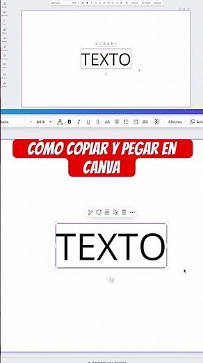 How to copy and paste in Canva