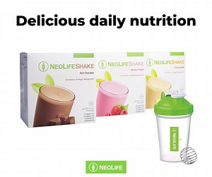 NeoLifeShake - A convenient, tasty and an easy way to receive all nutrition you need to stay energized and keep track of your weight. No artificial colours, sweeteners, flavours or preservatives added. Just shake and go! Find out more at www.neolifeshop.com | NeoLife Northern Europe