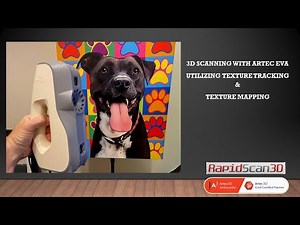 3D Scanning with Artec Eva for Paintings
