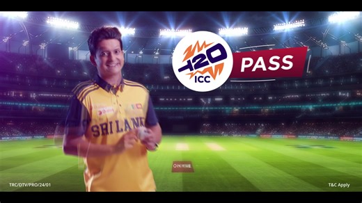 Catch all the ICC Men’s T20 World Cup action on Dialog Play 🏏 📺 On Dialog Television – Reload Rs. 1498 📱 On the Dialog Play Mobile App – Reload Rs. 278 and watch anytime, anywhere 👉 Download Now: https://ln.run/qCqpW | Dialog Axiata