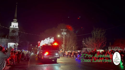 This past Saturday, December 6th, was our 2025 Winter Festival & 27th Annual Tree Lighting. The day started with some festive flakes and right around when our free midway of games opened at 2:00pm the sun came out and it was a beautiful winter evening. Here's a quick video of what most were there to see: Santa arriving on the Fire Truck and throwing the switch on the lights across the Common. | Billerica Holiday Festival