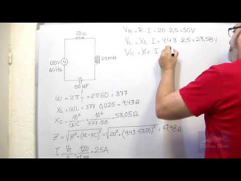 CORRIENTE ALTERNA Ejercicio 1 Circuito RLC serie