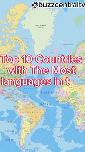Top 10 Countries with Most Languages | Ranking & Diversity