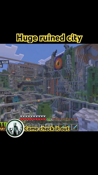 Huge ruins 🏰 #minecraft