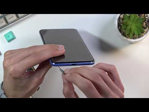 How to Insert SIM card and SD card into XIAOMI 11 Lite - Input SIM and SD Cards