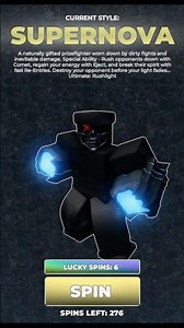 NEKOTA "SUPERNOVA" LEGENDARY STYLE SHOWCASE - UNTITLED BOXING GAME ROBLOX #untitledboxinggame