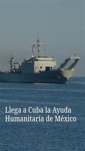 Cuba recibió este jueves dos buques cargados con poco más de 800 toneladas de víveres que envió el Gobierno de México como ayuda humanitaria para la población civil. El cargamento llega en medio de la fuerte crisis económica que enfrenta la isla y de las presiones de Estados Unidos para cercar al gobierno cubano de las relaciones comerciales con otros países, en especial del suministro de petróleo. #nmásunivisión #cuba #ayuda #crisis #petroleo | N UNIVISION