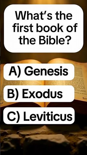 The Ultimate Bible Quiz Challenge!