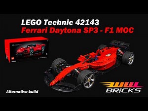 Ferrari Daytona SP3 F1 Racer: Build an Amazing Alternate Model with LEGO Technic 42143 #legotechnic