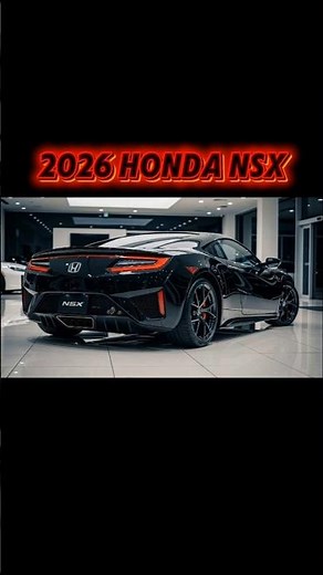 2026 Honda NSX-- FIRST LOOK! The Future of Hybrid Supercars Begins