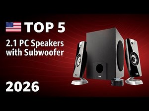 TOP—5. Best 2.1 PC Speakers with Subwoofer 2026