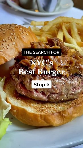 Stop 2: Minetta Tavern. The Search for NYC’s Best Burger. Full ranked list on the Beli App. #newyorkcity#nycfood #shakeshack #shakeshackburger #burgertime #burgermania #burgerjoint #burgerholic #newyorkburger #instaburger #bigburger#nycfoodie#nyceats#nycfoodies | Beli