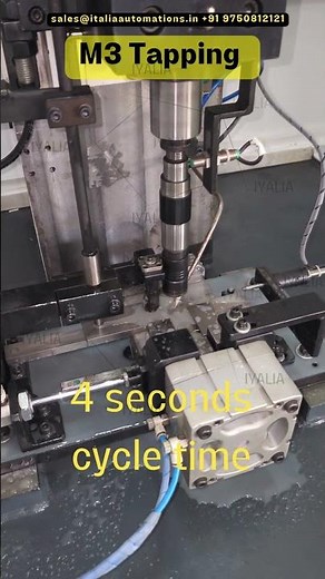 M3 Tapping Machine | High Productivity in Just 4 Seconds Cycle Time 🚀