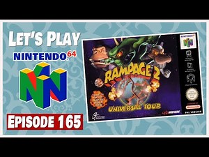 Rampage 2 Universal Tour - Let's Play N64 Folge 165