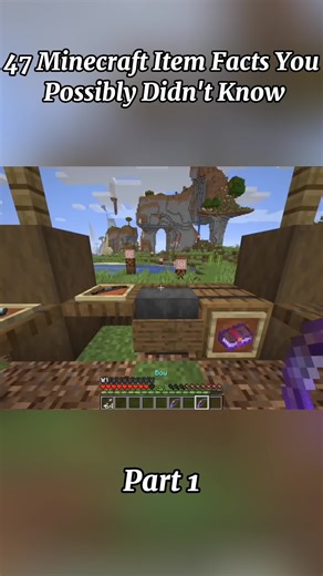 47 Minecraft Item Facts You Possibly Didn't Know #minecraft #minecraftbuilding #gaming #viral #minecraftchallenge