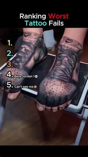 Ranking Worst Tattoo Fails