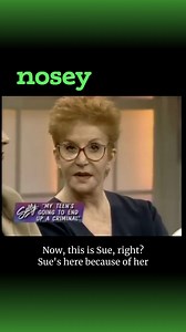 Just turned 13? 😮😧 - WATCH "My Teen is Going to End Up a Criminal 🦹‍♀️🫢 Sally Jessy Raphael Full Episode" (link in bio) - #sally #sallyshow #troubledteens #getnosey #watchnosey #criminalchild #troubledteen | Nosey