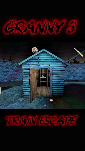 granny chapter 3 train escape kaise kare #ytshortsvideo #gaming #shortsfeed #shortsvideo