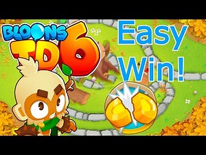 How to beat Tree Stump on Half Cash! Bloons TD 6