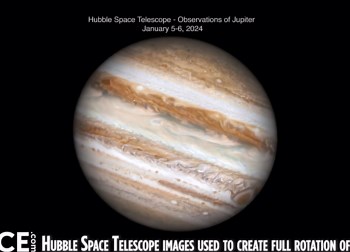 Watch How: Jupiter Spins In Animated Hubble Space Telescope Observations