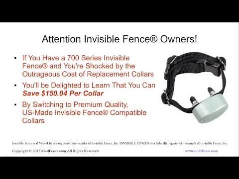 Invisible Fence® Collar - Save 50% on Compatible Replacement Collars for Invisible Fence® 700 Series