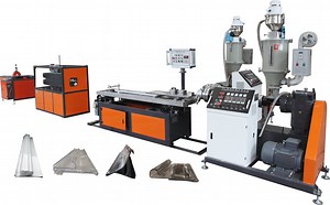 [Hot Item] PVC Windows Profile Extrusion Line / Plastic Extruder / Extruder Machine PVC Price Tag Machine