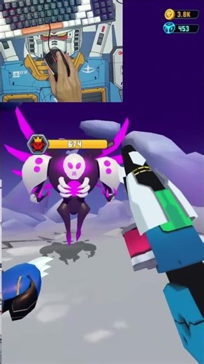 ENCOUNTER NEW BOSS! 👽 Magic Alien THE MASK | Monster Brawl Robot Defender | Action Shorts