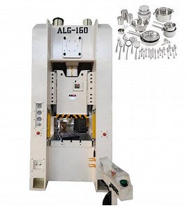 [Hot Item] High Security Power Press Stamping Machine Works in Stainless Metal Tableware Production Line