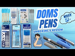doms pen | all type of doms pens #doms #domspen #ballpen #pen #penreview #stationery