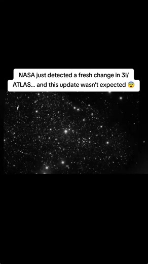 8.4K views · 118 reactions | NASA just detected a fresh change in 31/ATLAS... and this update wasn't expected NASA Detects a Fresh Change in 31/ATLAS (New Update) A new update confirms unusual behavior from this interstellar object... Experts are closely monitoring what happens next This could change everything we thought we knew about space. Watch till the end for the latest details. #NASA #SpaceUpdate #3IATLAS #InterstellarObject #SpaceNews @topfans | Blackskin Gallery | Facebook