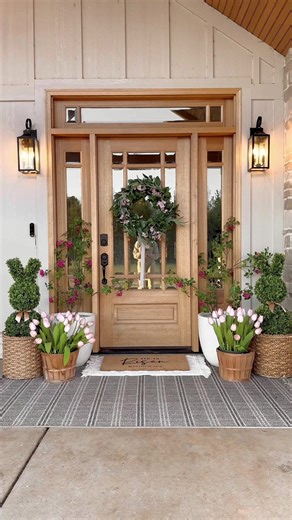 Simple and Cute Easter Porch Decor Ideas